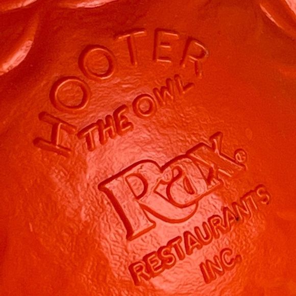 Vintage Rax restaurant child orange drinking cups BUNDLE of 2 - Picture 5 of 7